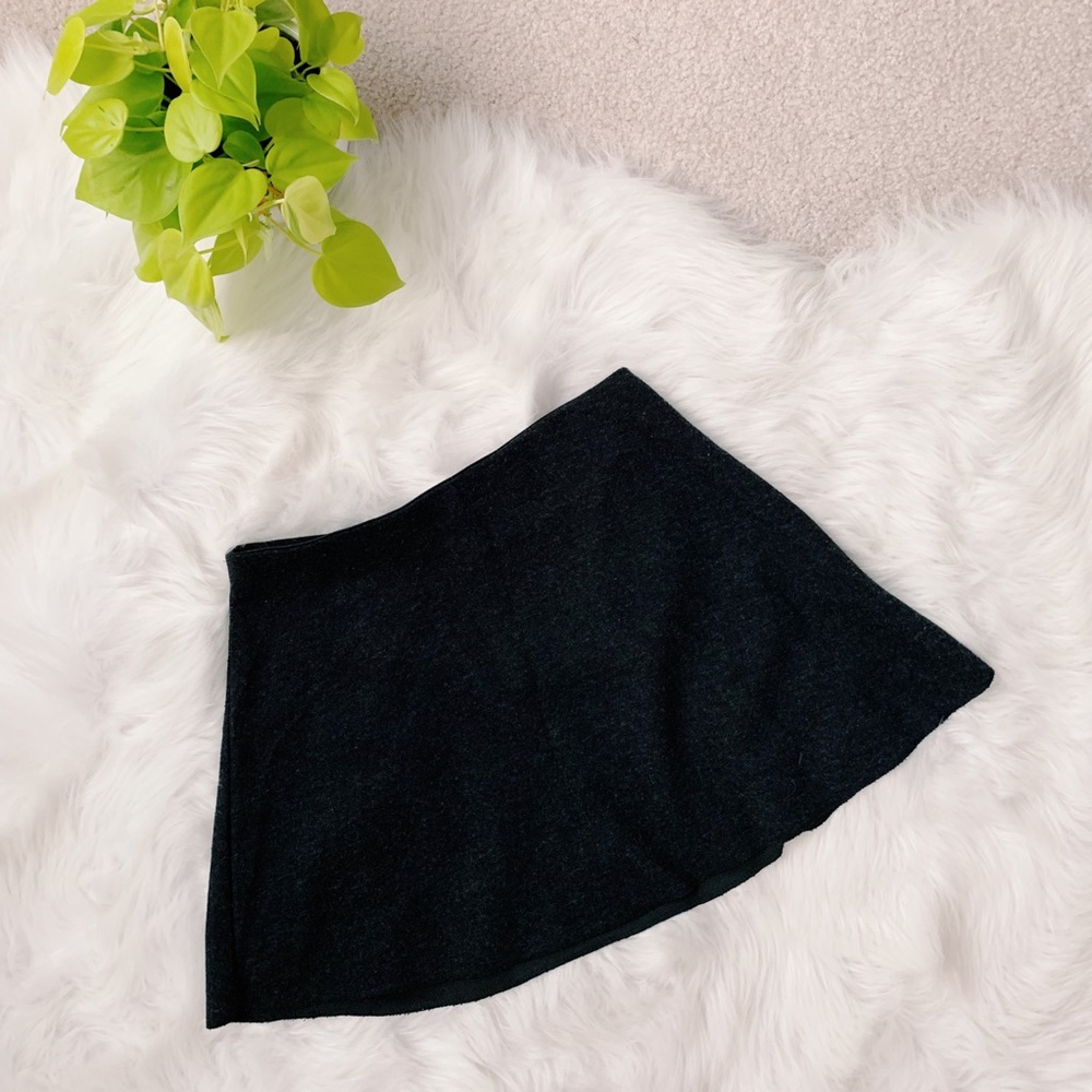 Zara Charcoal Skater Skirt